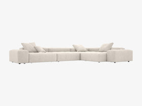 Lumaro Corner Sofa Cream