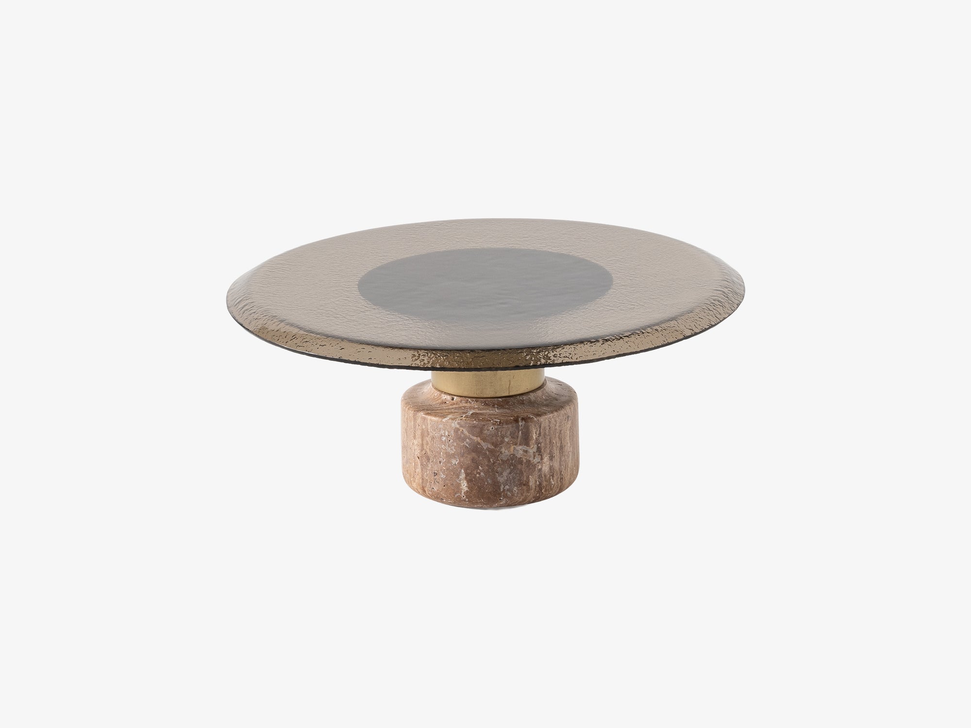 Moon Medium Glass Coffee Table
