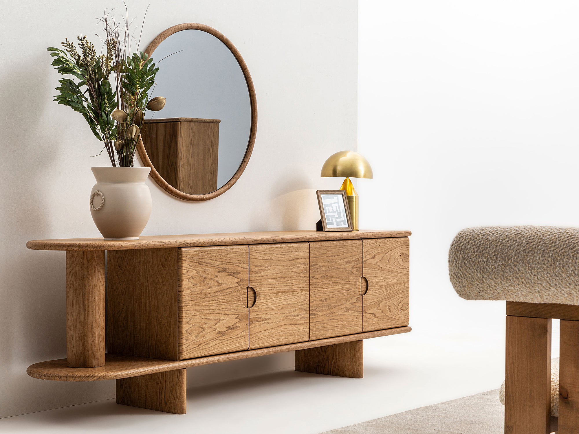 Puga Console Mirror