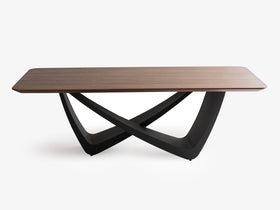 Nar Ceviz Siyah Yemek Masası