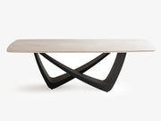 Nar Seramik Siyah Yemek Masası