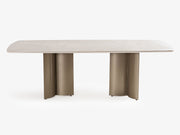 Rila Seramik Brass Yemek Masası