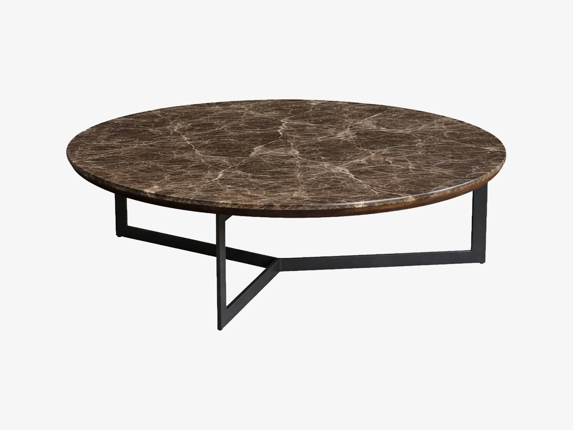 Coco Emperador Dark Marble Top Coffee Table