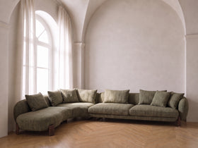 Vita Corner Sofa Khaki