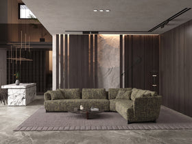 Alpi Corner Sofa Khaki