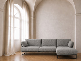 Biga Corner Sofa Gray