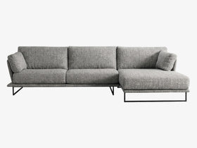 Biga Corner Sofa Gray
