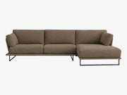 Biga Corner Sofa Brown