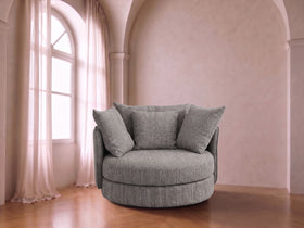 Dandy Loveseat Armchair Gray