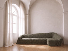 Eterna Corner Sofa Khaki