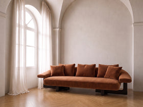 Serene Sofa Terracotta