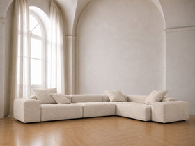 Lumaro Corner Sofa Cream