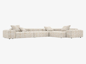 Lumaro Corner Sofa Ecru