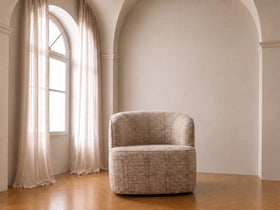 Luna Armchair Ecru