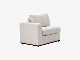 Mondial Modular Sofa with Right-Hand Armrest Module