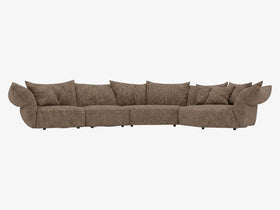 Tom Corner Sofa Brown