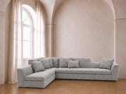 Senza Corner Sofa Gray