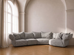 Tom Corner Sofa Grey
